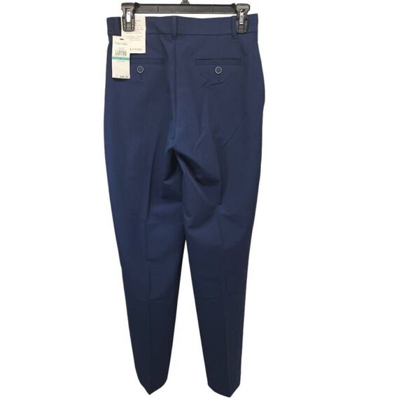 Calvin Klein Size 16 Boys' Flat Bi-Stretch Dress Pant, Straight Leg Fit, Belt Lo - Picture 2 of 7